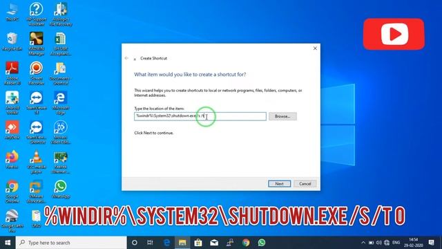Create shutdown shortcut on windows смотреть онлайн