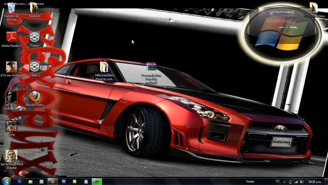 Como poner el Aero en windows 7 home basic y starter смотреть онлайн