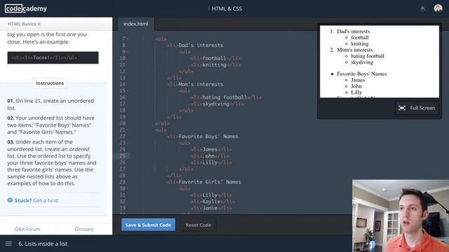 Let's Code Live Stream :: Codecademy HTML & CSS 2 смотреть онлайн