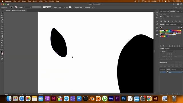 Apple Logo Design For Beginner - Graphic Design Tutorial #1 смотреть онлайн
