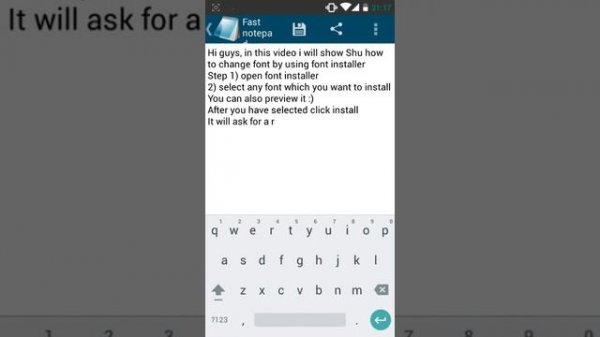 How to install custom font using font manager