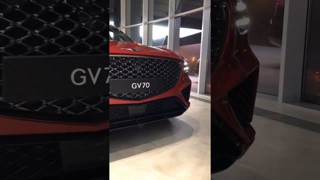 Премиальный внедорожник Genesis GV70 смотреть онлайн