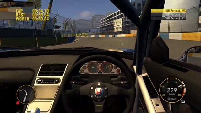 USA | Long Beach | Street Circuit B | Pro Tuned | Honda NSX-R | 1.06.210 смотреть онлайн