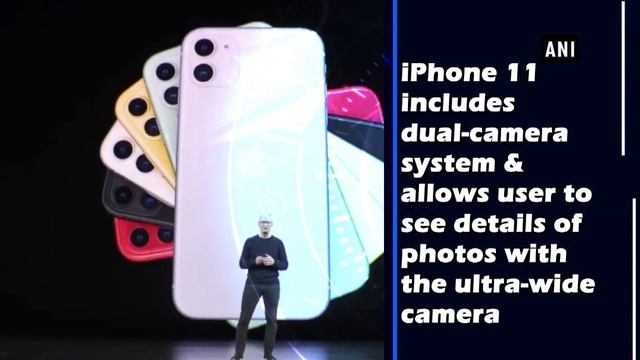 Apple unveils iPhone 11 with dual-camera system, new colours смотреть онлайн