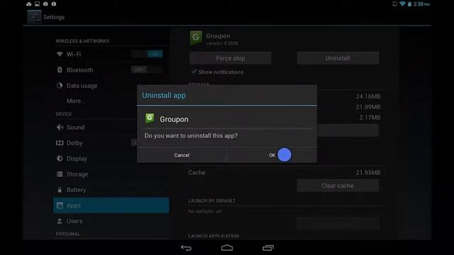 Android 4.2 - How to Uninstall Apps смотреть онлайн