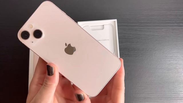 iPhone 13 Pink Unboxing смотреть онлайн