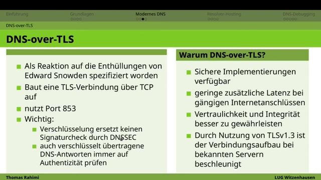 Vortrag Netzwerktechnik - Teil 3 - DNS смотреть онлайн
