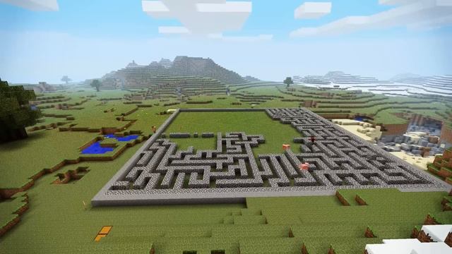 Minecraft Maze Project смотреть онлайн