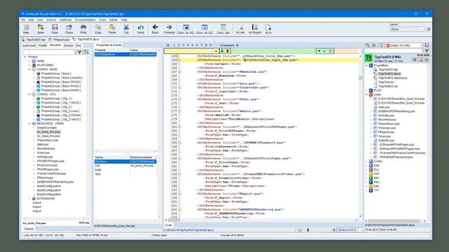 Pascal Project Manager - view .dproj and .deployproj files and more enhancements смотреть онлайн