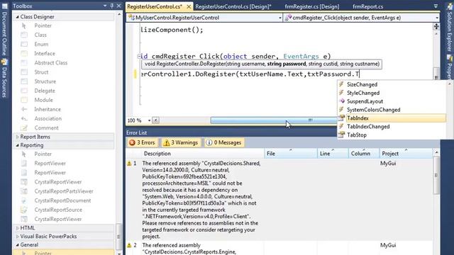usercontrol c# смотреть онлайн