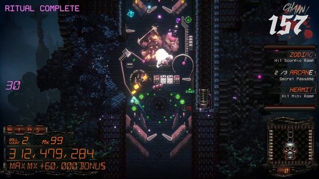 Demon's Tilt Occult Pinball Action (Windows PC) - Longplay смотреть онлайн