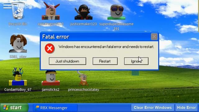Windows Error Simulator LookOver смотреть онлайн
