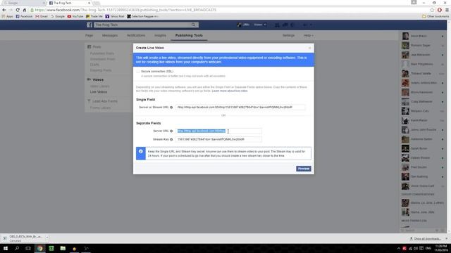 How to live stream on Facebook with a computer [Open Broadcaster Software] смотреть онлайн