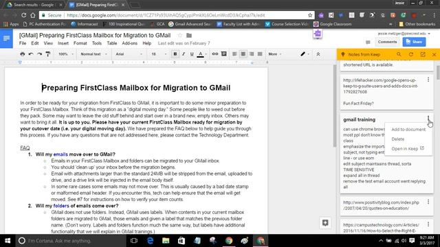Google Keep + Docs Integration смотреть онлайн
