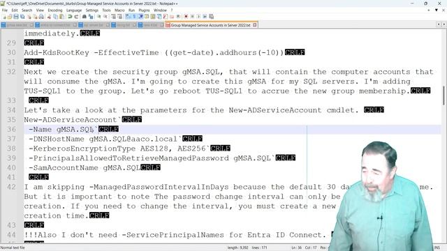 Group Managed Service Accounts in Server 2022 смотреть онлайн