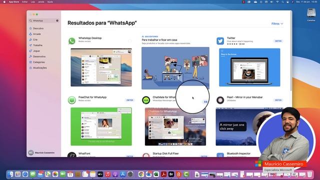 Baixando, instalando e usando o WhatsApp no Mac смотреть онлайн