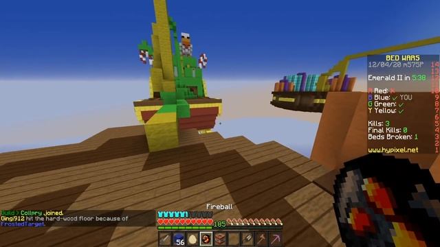 The Fireball + Bridge Egg Strategy in Bedwars 2 смотреть онлайн
