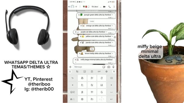 🍦🍶WhatsApp Delta ULTRA Themes | Temas WhatsApp Delta ULTRA 2023 | #DELTAULTRA |@theriboo 🍧 смотреть онлайн
