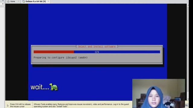 Tutorial Instalasi Debian 9 CLI dan Konfigurasi IP di VMware. смотреть онлайн