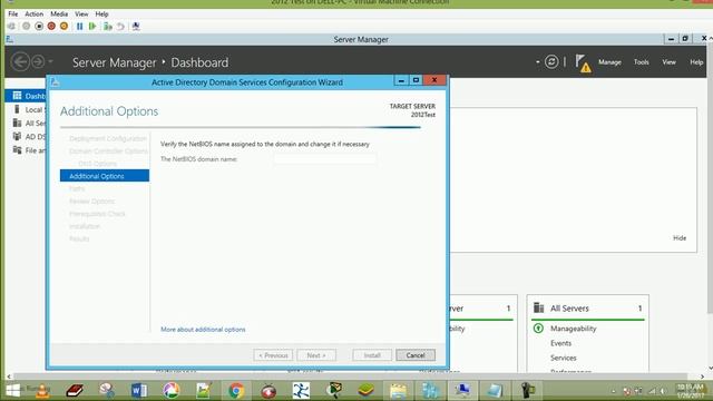 How to promote Active Directory in windows server 2012 R2 смотреть онлайн