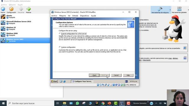 Instalación de Windows Server 2003 en Virtual Box смотреть онлайн