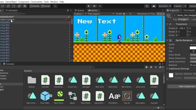 sonic 1 master system bad port SampleScene PC, Mac & Linux Standalone Unity 2020 2 0f1 Person смотреть онлайн