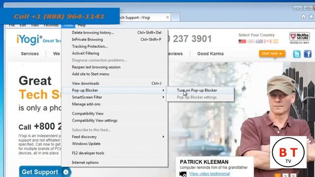 Block Pop-ups In Internet Explorer In Windows 10 / 8 / 7 / XP смотреть онлайн