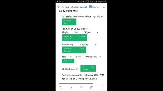 My first video 20 how to download CS 1.6 in Android for you смотреть онлайн