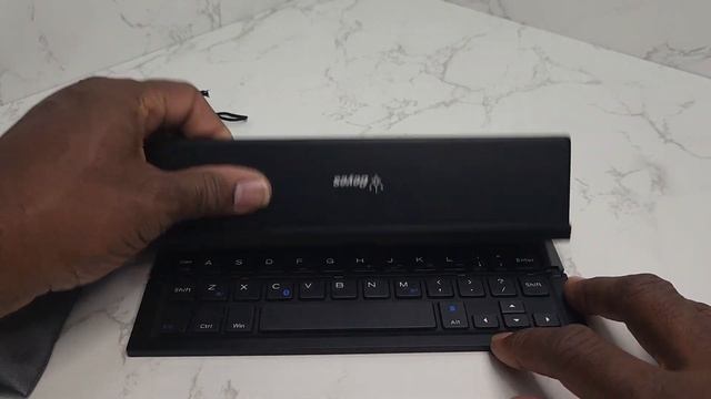 Geyes Folding Bluetooth Keyboard Review! смотреть онлайн
