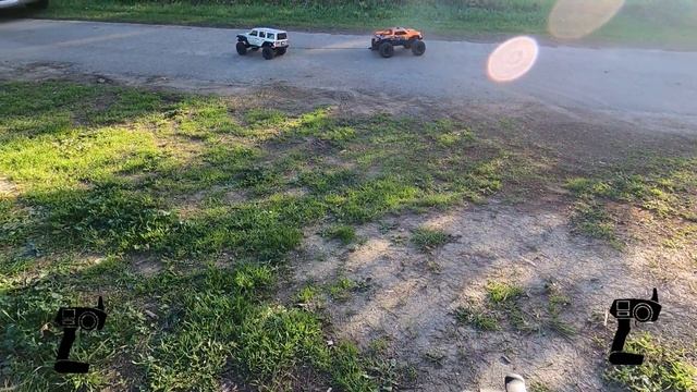 Axial 1/6 Scx 6 VS X-Maxx VS Losi 1/5 Rc Car Brushless Wrangler Rubicon Jeep Scx6 смотреть онлайн