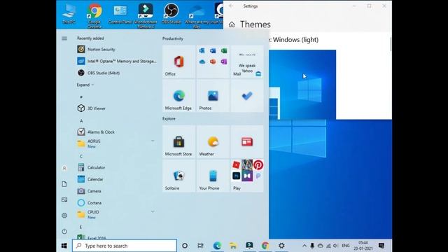 How to Change Windows 10 Themes - Easy How To Changes themes смотреть онлайн
