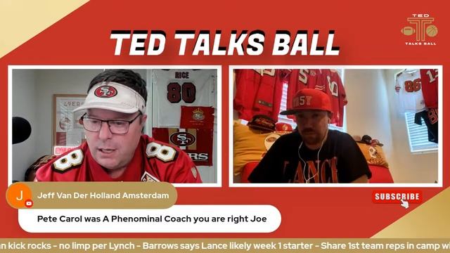 Bet on 49ers Quarterback controversy w/ NinerJoe @NJoe0504 Trade Lance? Mac Lamar Cousins Rodgers смотреть онлайн
