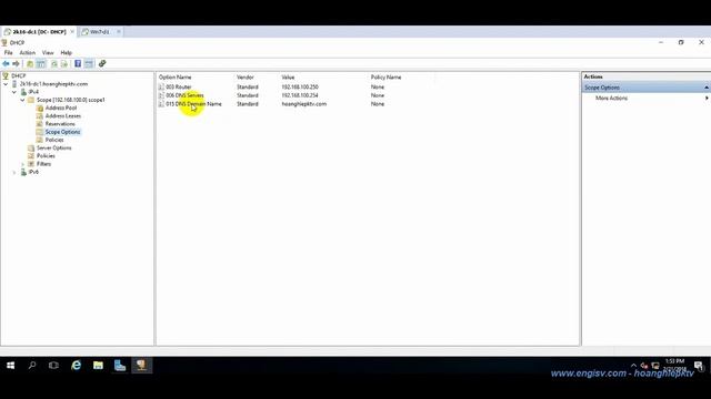 Cấu hình DHCP server trên Windows Server 2016 смотреть онлайн