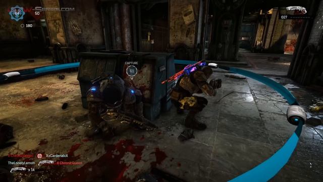 Gears of War 4 - Multiplayer Characters: Helmetless E-Day Gear Male смотреть онлайн
