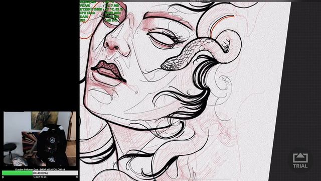 PROCREATE - TESTING AIRSERVER AND STENCILS смотреть онлайн
