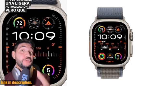 Buy Apple Watch Ultra 2 [GPS + Cellular 49mm] Smartwatch With Rugged Titanium Case  Blue Alpine