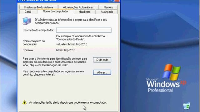 Como adicionar uma estação do Windows XP em um Domínio смотреть онлайн