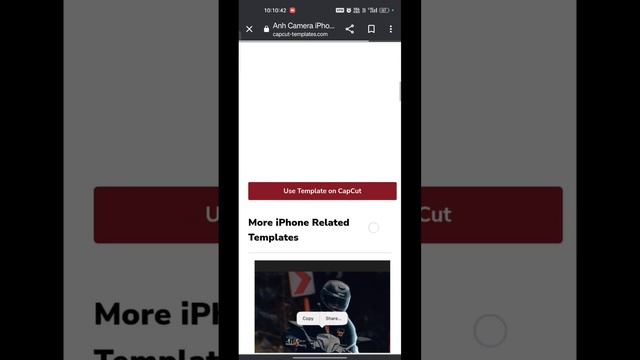 Anh camera iPhone CapCut template | video editing смотреть онлайн