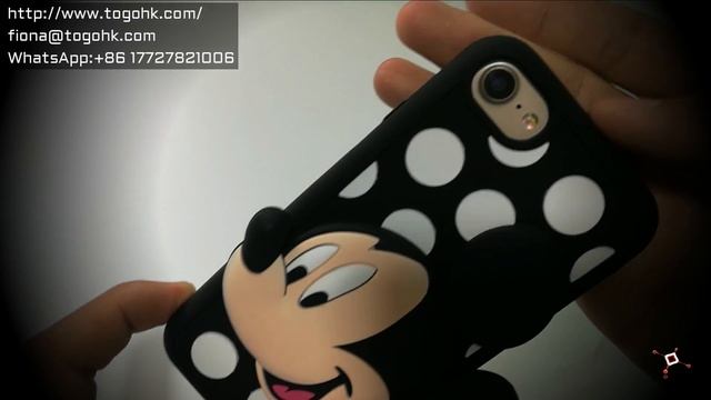 3D Cartoon Mickey Silicone Case for iPhone 6 6splus 7 7plus смотреть онлайн