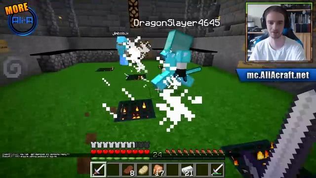 Minecraft PRISON ESCAPE - Episode #14 w/ Ali-A! - "GO DRAGONSLAYER!" смотреть онлайн