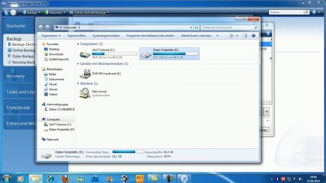 Mr.Serc67 Win7 (BackUp Erstellen mit Acronis True Image Home 2010) Teil 1 смотреть онлайн