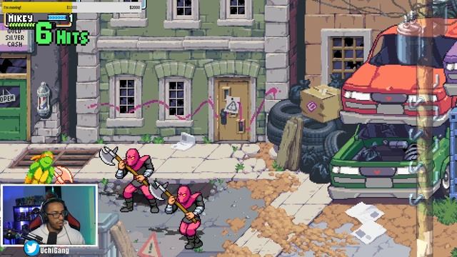 Michelangelo Solo Playthrough Part 1/4 | TMNT Shredder's Revenge смотреть онлайн