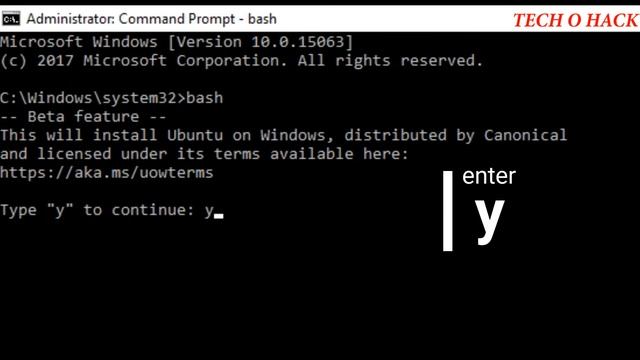 How to run Linux[BASH] on Windows 10 [Subsystem for Linux] with "Bash on Ubuntu on Windows!" смотреть онлайн