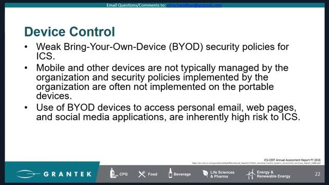 Grantek and Panduit on Cybersecurity – Protect Manufacturing Operations смотреть онлайн