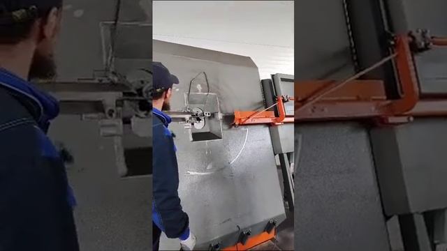 Гибка арматуры на автоматизированном станке смотреть онлайн
