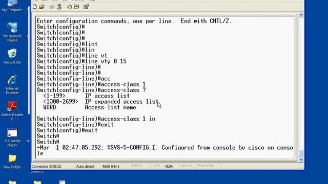 telnet deny access list смотреть онлайн