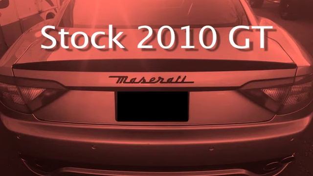Stock vs Modified Exhaust Maserati GT 2010 смотреть онлайн