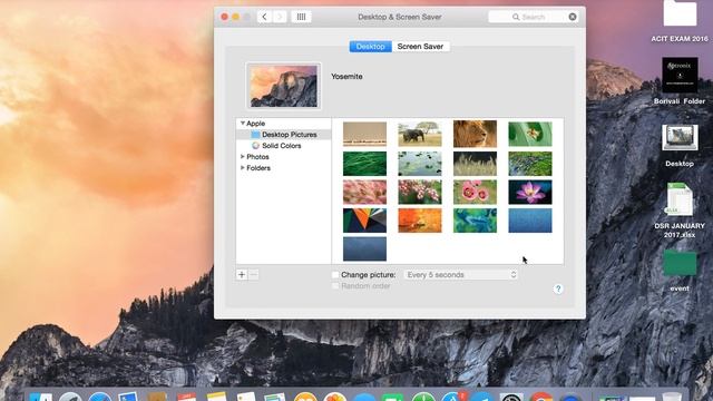 Tutorial how to change your Desktop on mac sierra,change every 5 sec mac tips and tricks смотреть онлайн