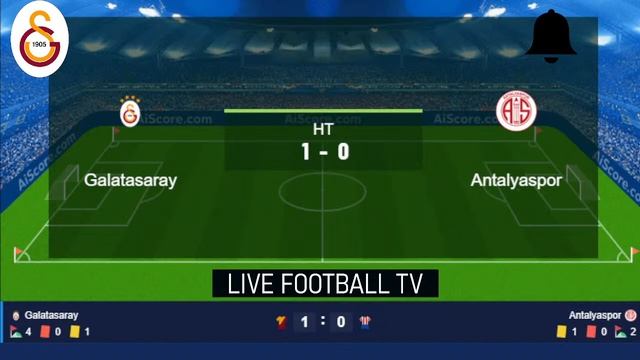 GALATASARAY ANTALYASPOR MAÇI CANLI İZLE || Türkiye Süper Lig || Canlı olarak смотреть онлайн