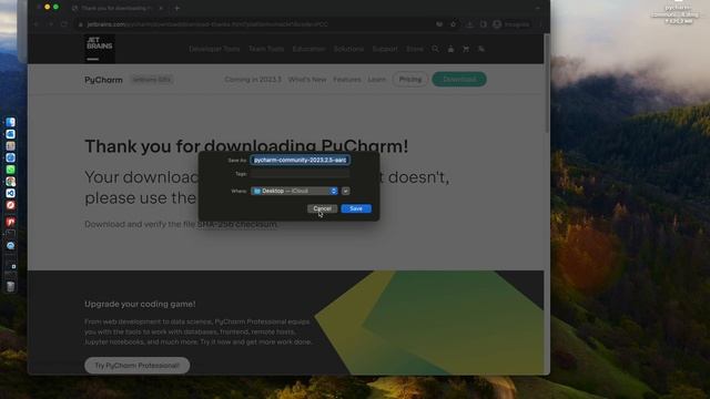 HOW TO DOWNLOAD PYCHARM ON MACBOOK M1 FREE (2023)